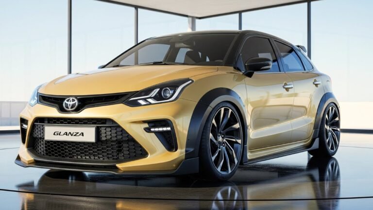 2026 Toyota Glanza: